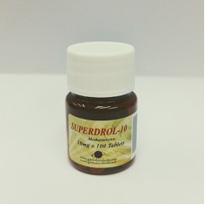 GA SUPERDROL-10 [Methasterone] (Methyldrostanolone) - 100 tab