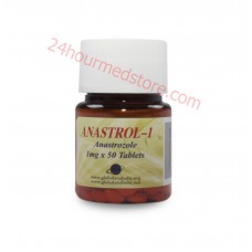 GA ANASTROL-1 [Arimidex] (Anastrozole) by Global Anabolics - 50 Tabs